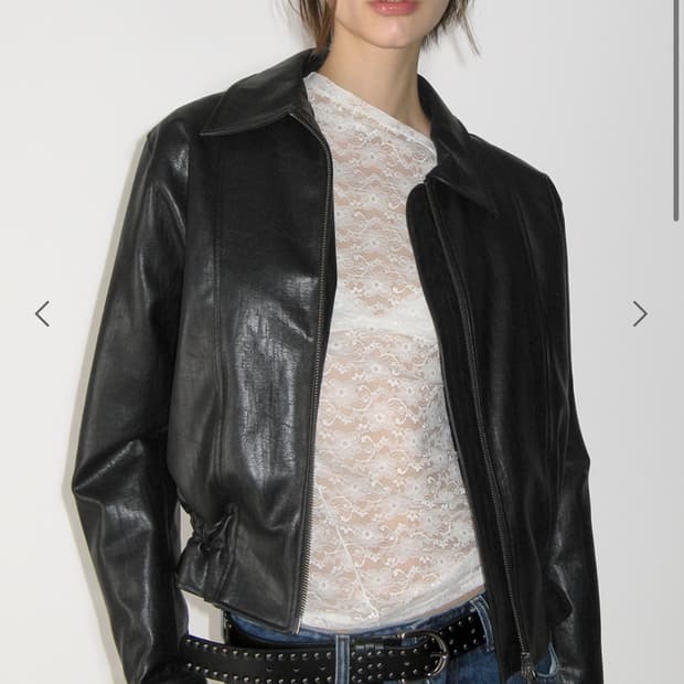 썬번프로젝트 레더자켓