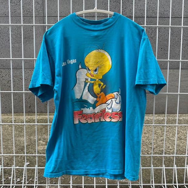 97 looney tunes tweety fearless t shirt