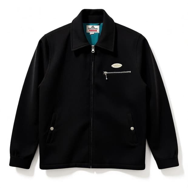 Saintpain 세인트페인 모직 울 누빔 점퍼 웨스트 집업 L