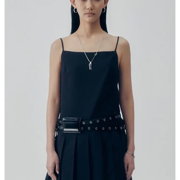 트리밍버드 플리츠 원피스 Apron Pleated One-piece