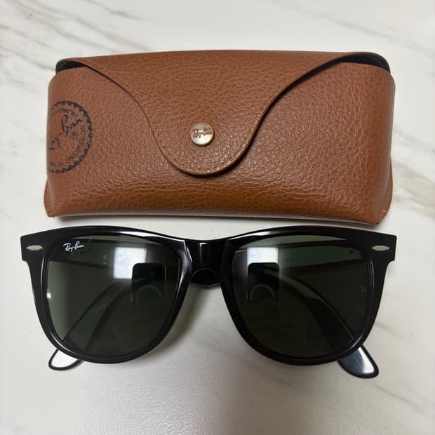 레이벤 RayBan 웨이페어러 54 블랙