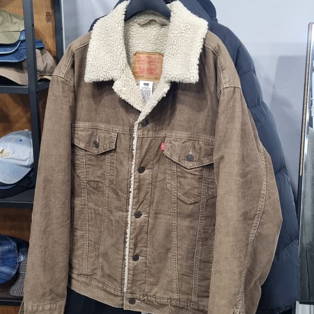 LEVIS 리바이스 타입3 골덴양털자켓 105~110 A급