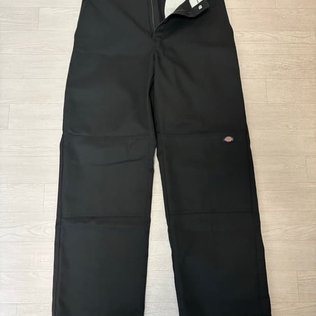 디키즈 더블니 블랙 32