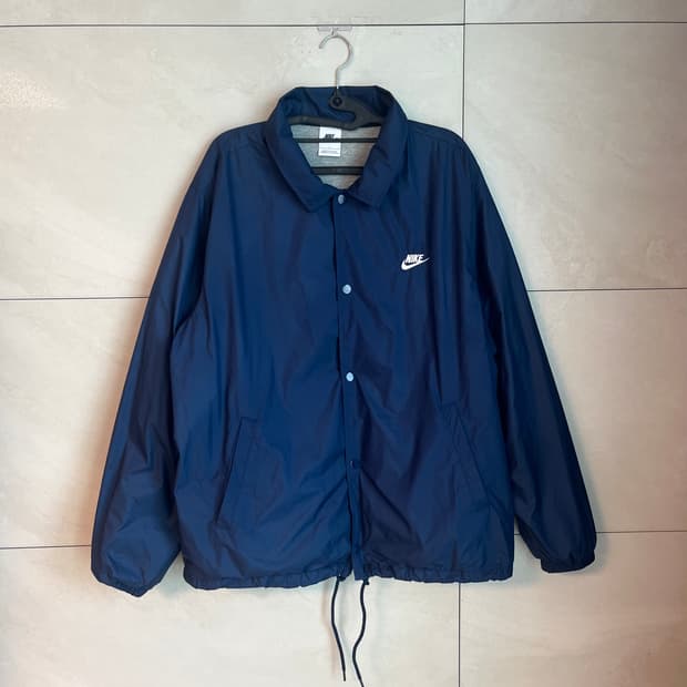 나이키 클럽 우븐 바람막이 자켓 네이비 [L/100]