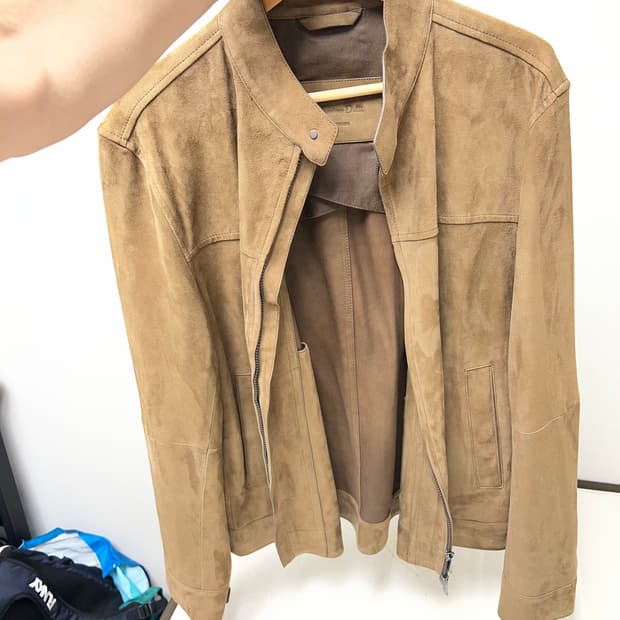 마시모두띠 스웨이드 하이넥 라지