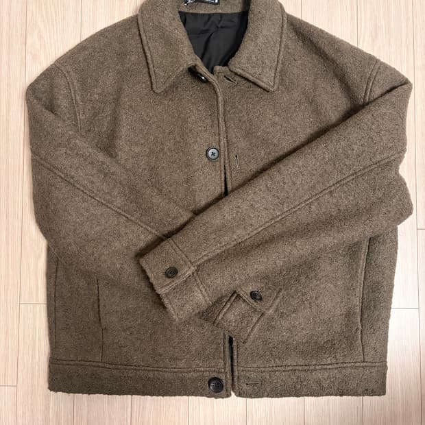 자라 숏 울자켓