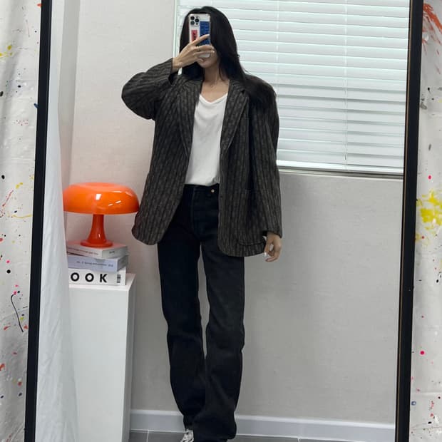 (M)빈티지 울 블레이져-M1382