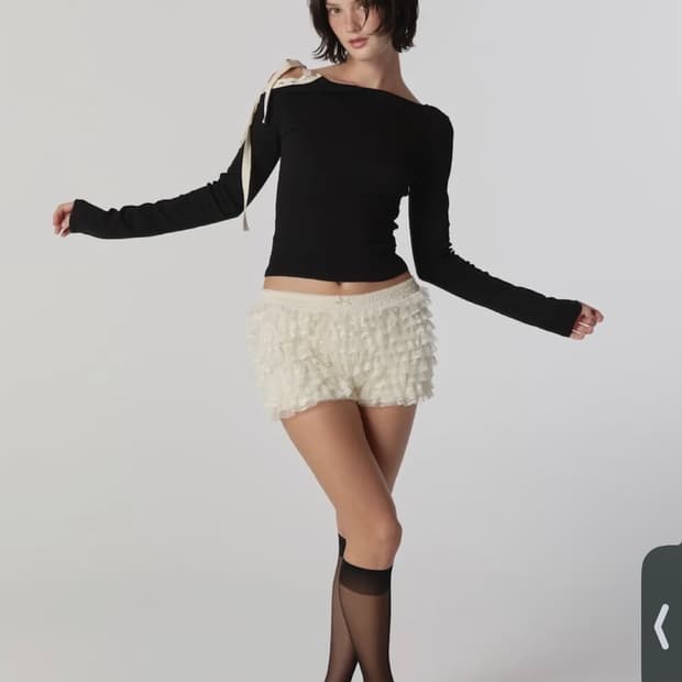 POLLY LACE BLOOMER SHORTS