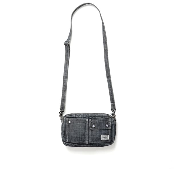 포터 PORTER Denim Shoulder Bag