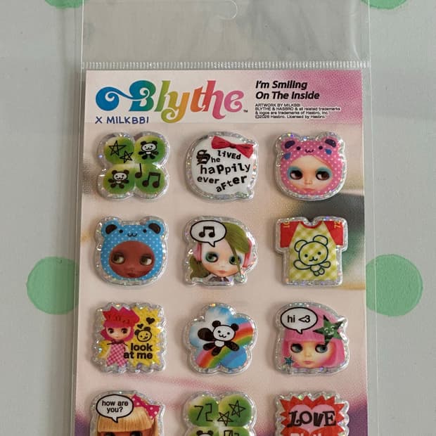 Blythe 브라이스 뽈록 스티커