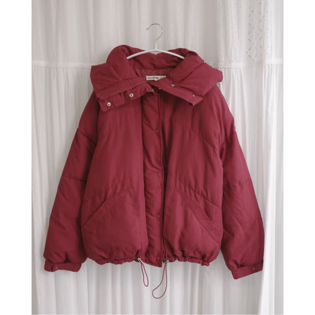 Cutie Blonde Red Chubby Puffer