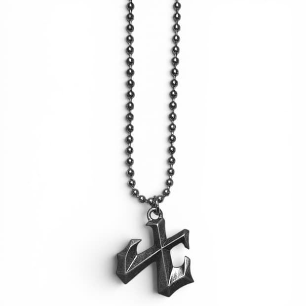 X PENDANT NECKLACE