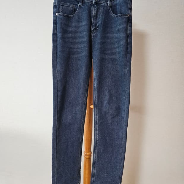 핏 예쁜 다크블루 스판 청바지(28인치)

