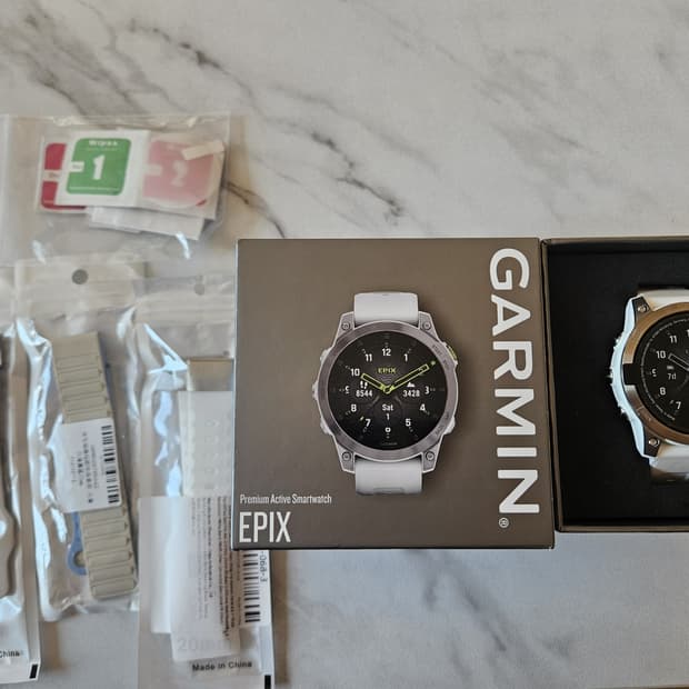 가민 에픽스 Gen2 화이트