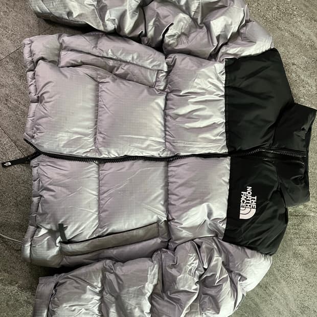 노스페이스 눕시 화이트라벨 헤더그레이xl