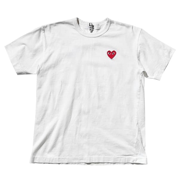 꼼데가르송 플레이 하트와펜 반팔