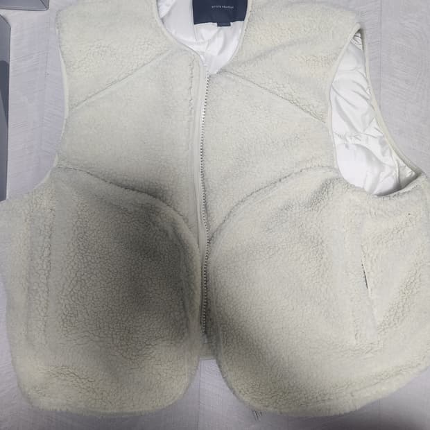 엔타이어 스튜디오 패딩 조끼 L