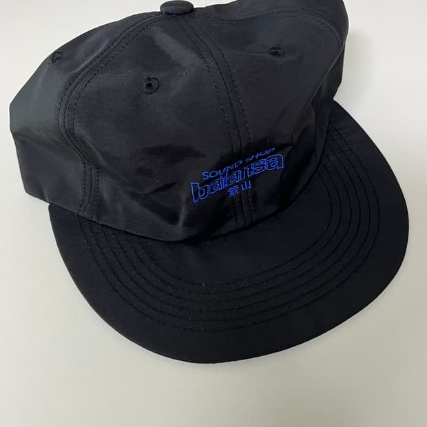 발란사 모자 SSB CUTIE LOGO HAT(BLACK/BLUE)