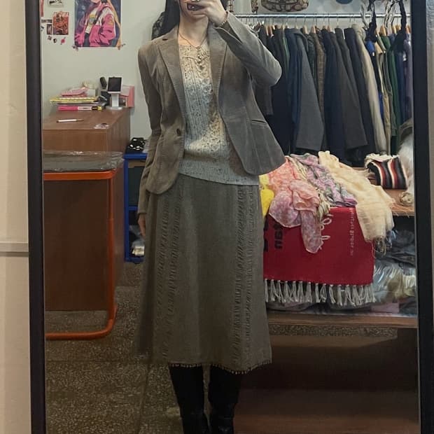 iCB 벨벳터치 원버튼자켓 [무배]