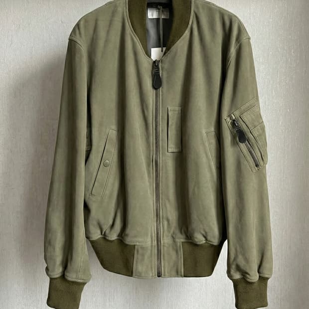 헤릴x어드레서 별주  / B-15 램 스웨이드 자켓 / 2