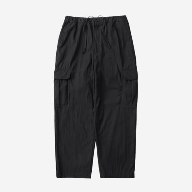 에브리원 코튼 나일론 카고팬츠 블랙