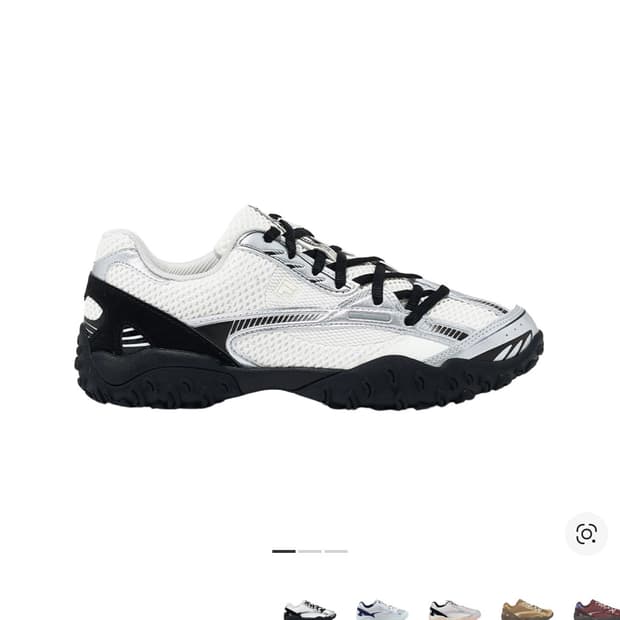 휠라 에샤페 v2 화이트 블랙 235