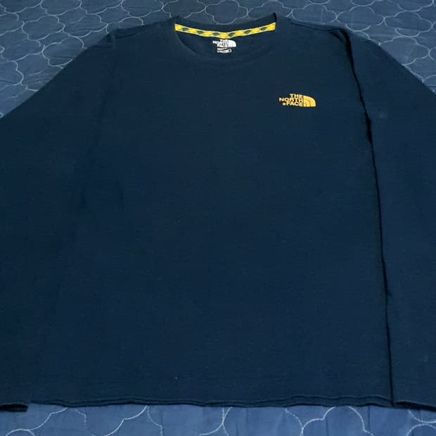 노스페이스 긴팔티 네이비 (XL)