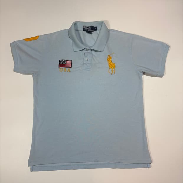 폴로랄프로렌 빅포니 USA 반팔 카라티