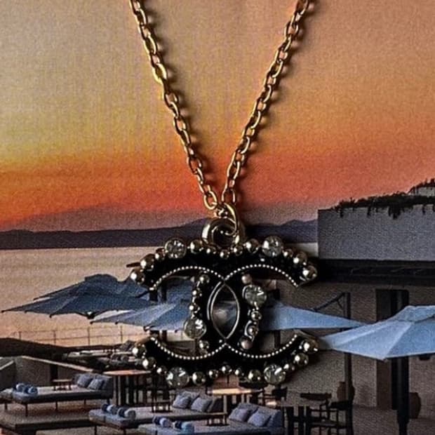 샤넬 업사이클링 목걸이