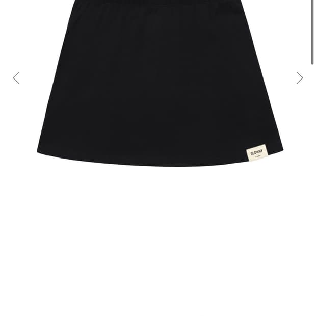 [새상품] 글로니 G CLASSIC MINI SKIRT (BLACK M)