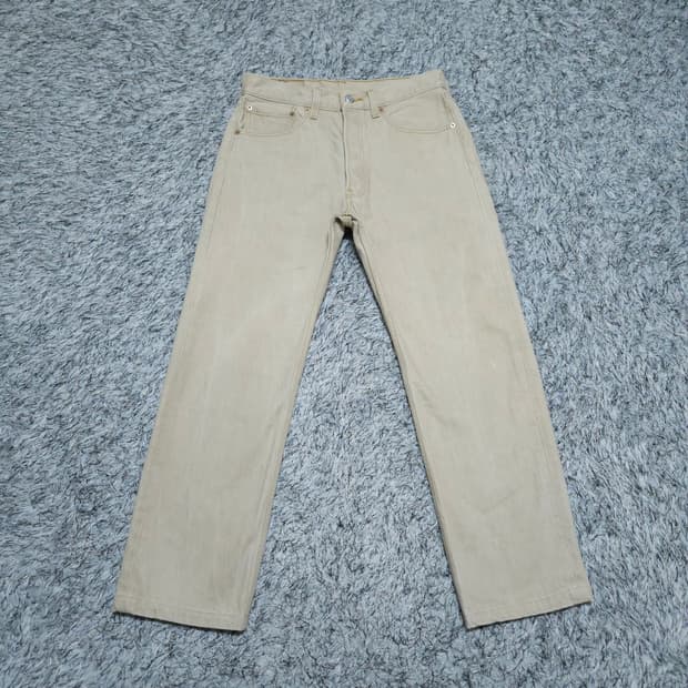 리바이스501) 30/32 베이지청바지 일자청바지 / 왕눈이샵