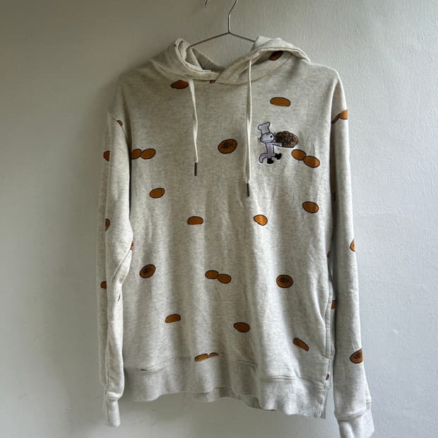 빵굽는 고양이 후드티 