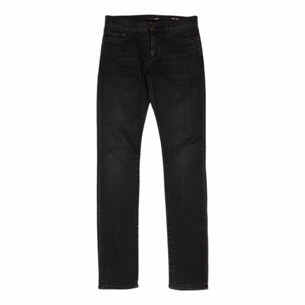 AW15 Saint Laurent Grey Skinny Jeans