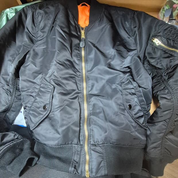 알파인더스트리 MA-1 슬림핏 L 