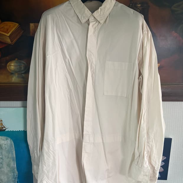 유니클로 x 질샌더 셔츠 xl