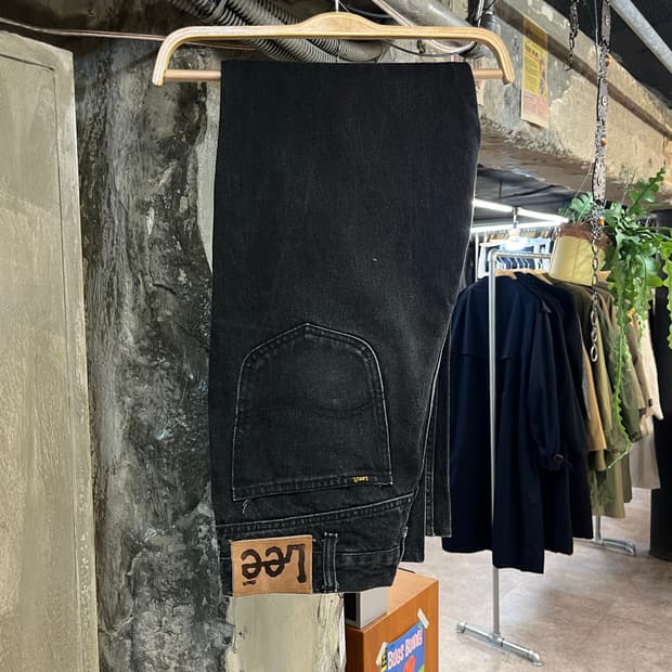 리 흑청 데님 팬츠 #csz1359