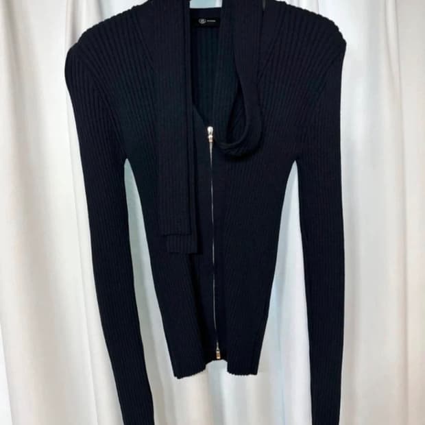 [미 시착 새 상품] 블러썸에이치 컴퍼니 가디건 니트s + 타이