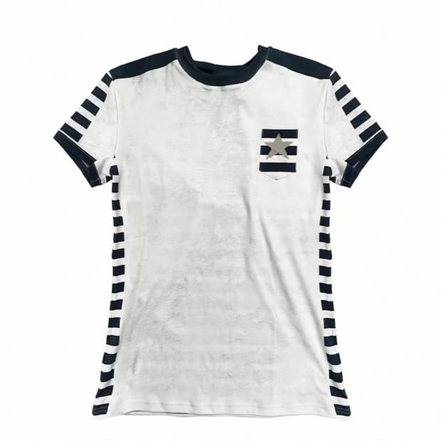 Star Stripe Vintage Fitted Tee