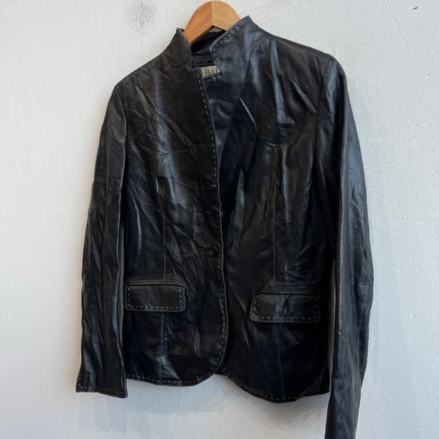 BALMAIN 발망 우먼즈 양가죽 자켓