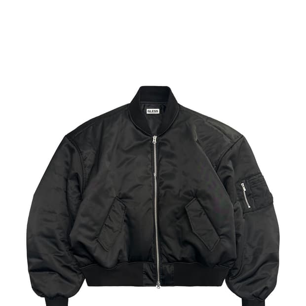 글레스 ma1 봄버 블랙 1사이즈