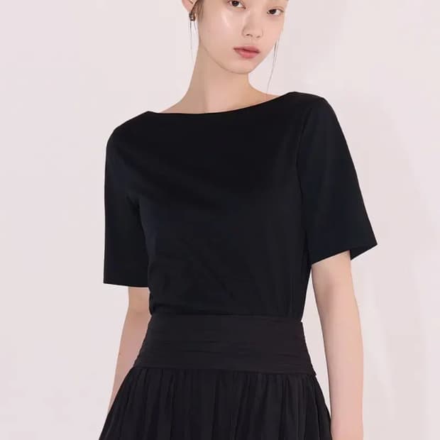 하나보 NO.28 TOP - BLACK