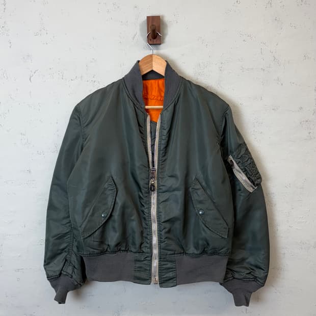 알파인더스트리 90s USA 오리지날 ma-1 항공점퍼