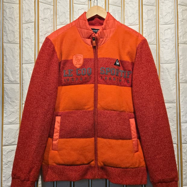 르꼬끄 남성 오리털 니트패딩 점퍼 골프패딩 105