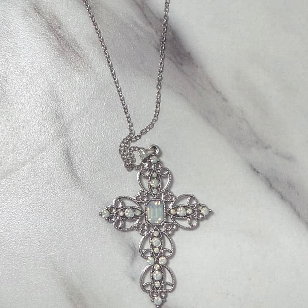 A Cross necklace 