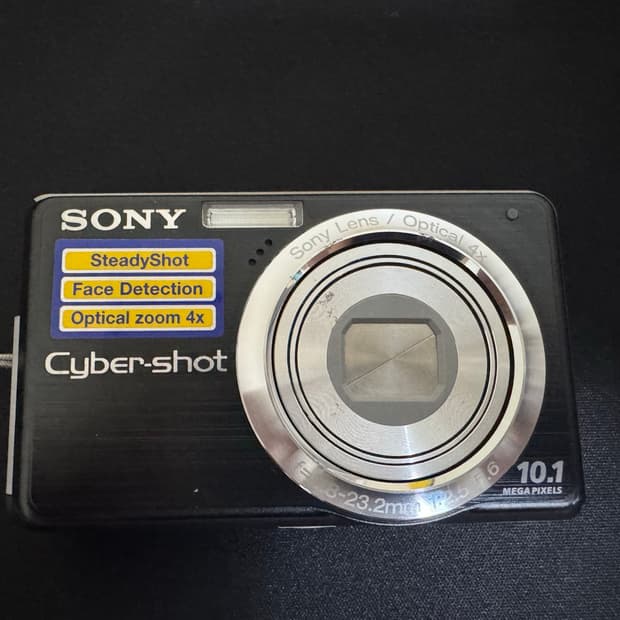 소니 사이버샷 DSC-S950 블랙디카