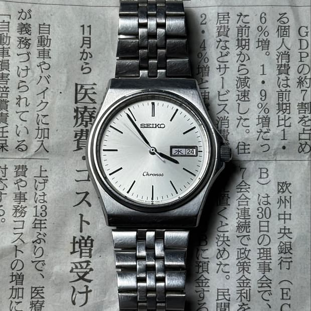 SEIKO quartz chronos