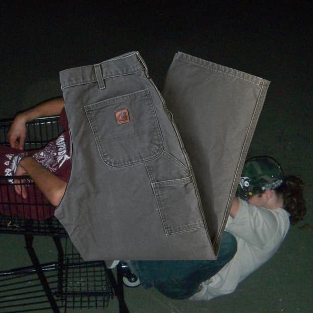 칼하트 덕 워크 팬츠 (38) AB1821