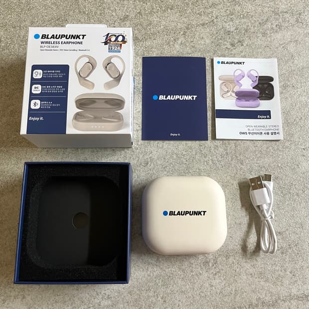 블라우풍트 BLAUPUNKT ENC 노이즈캔슬링 오픈형 블루투스 무선 이