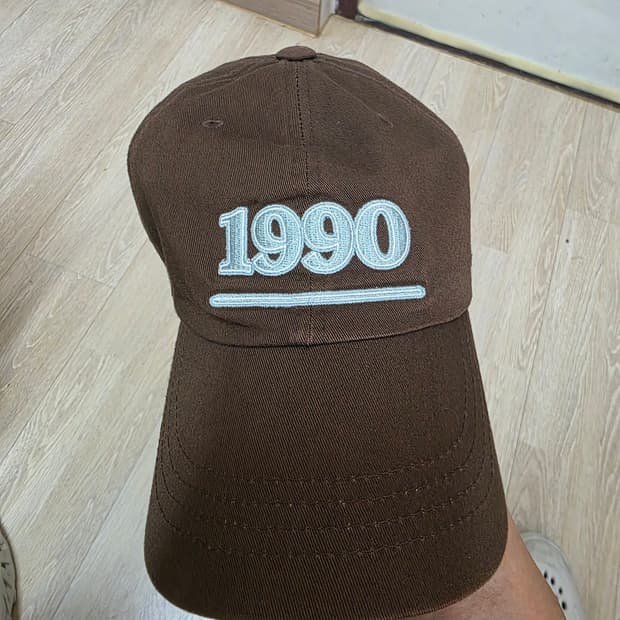 아비에무아 1990 자수 볼캡 브라운