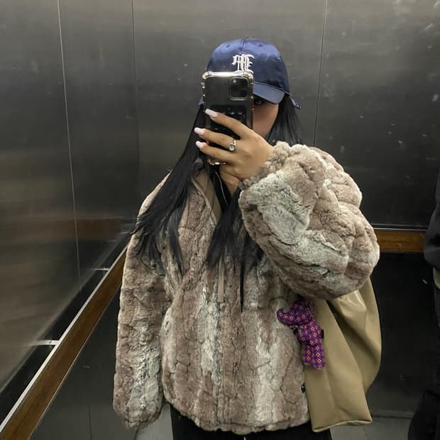 써틴먼스 퍼 플리스 후리스 (m브라운)